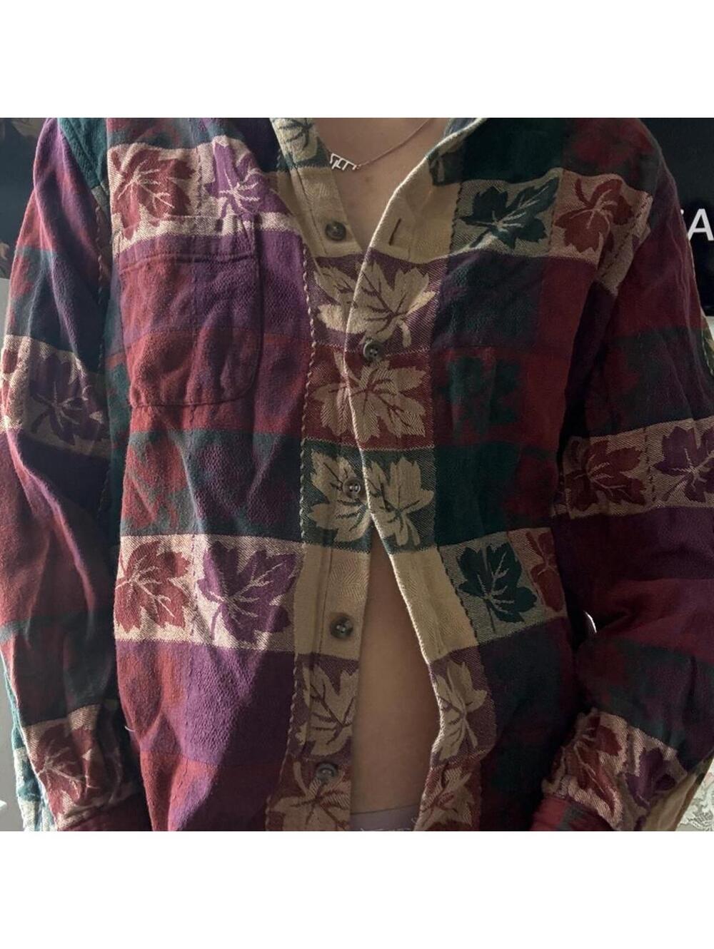 Girl Krazy Women's Multi and Burgundy Shirt